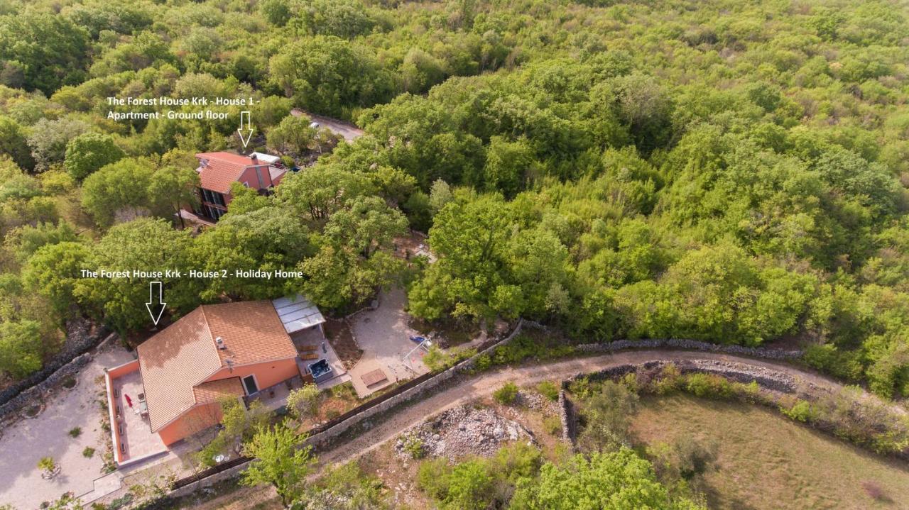 The Forest House Krk 2 Kras Exteriér fotografie